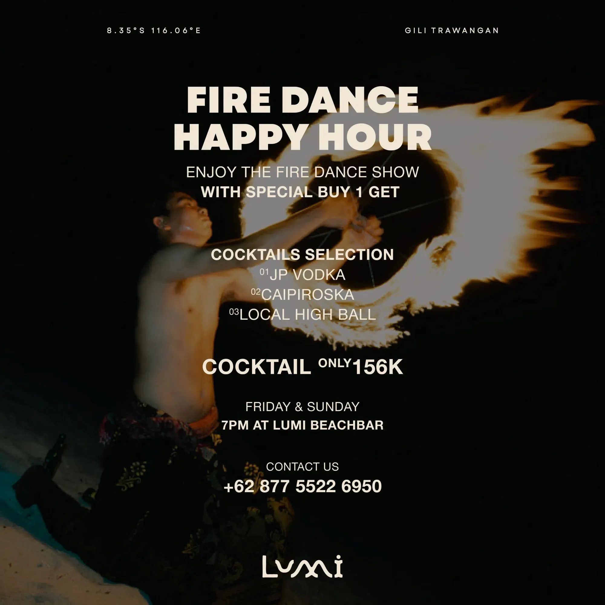 Fire Dance Happy Hour
